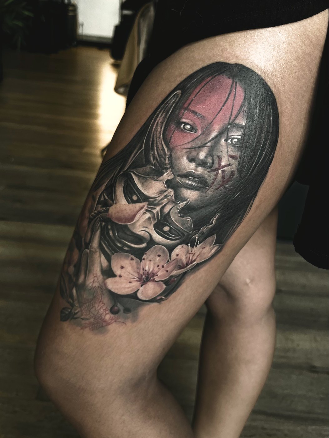 Tatouage couleur illustratif